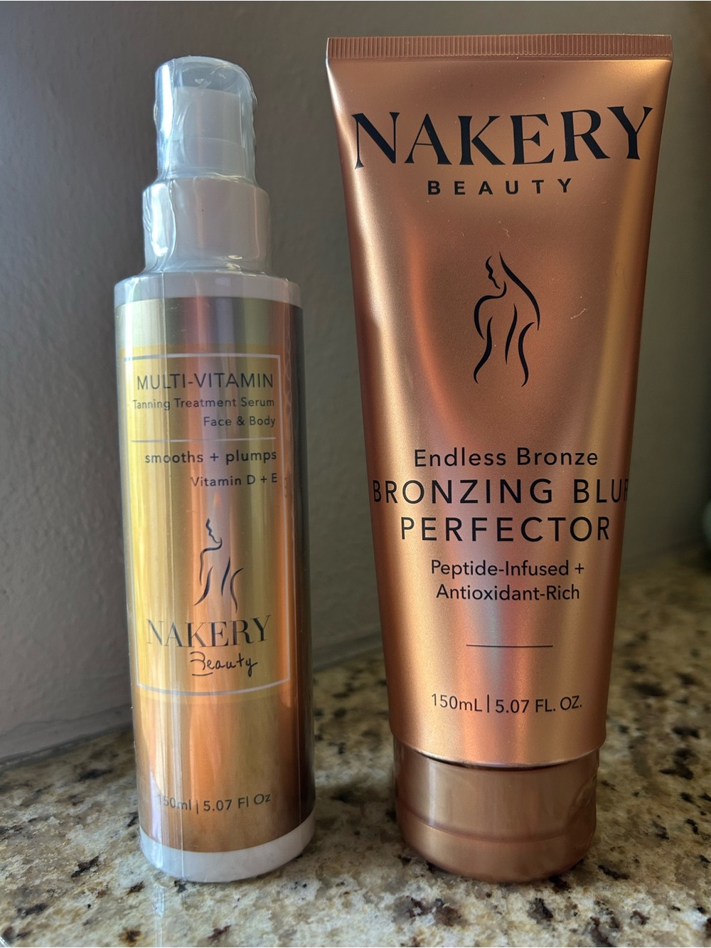 Nakery Endless Bronze Bronzing Blur Perfector & Multi-Vitamin Tanning Serum